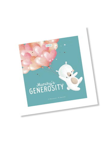Munchy's Generosity- Board Book