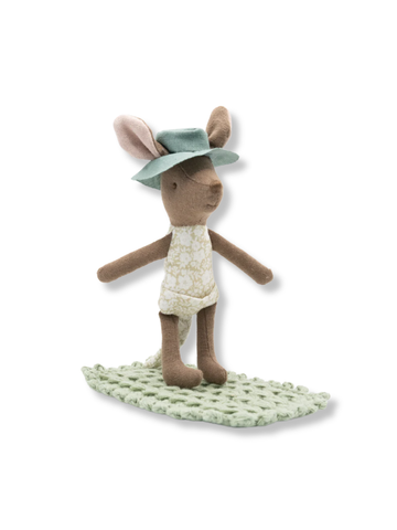 The Sunbaker Kangaroo Doll & Beach Mat