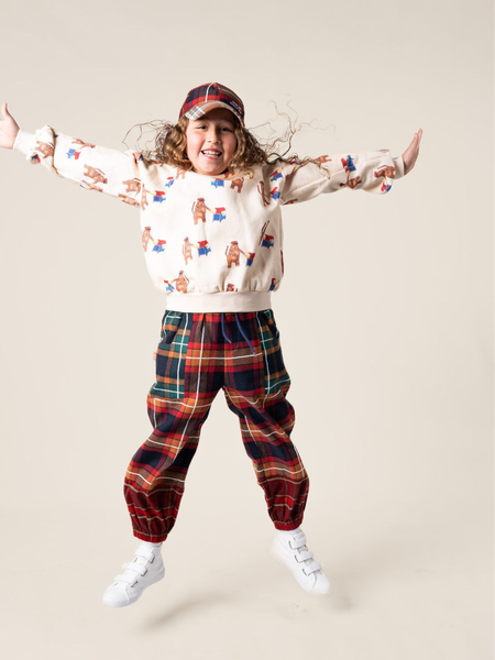 Tiger The Postie French Terry Pullover - Cream