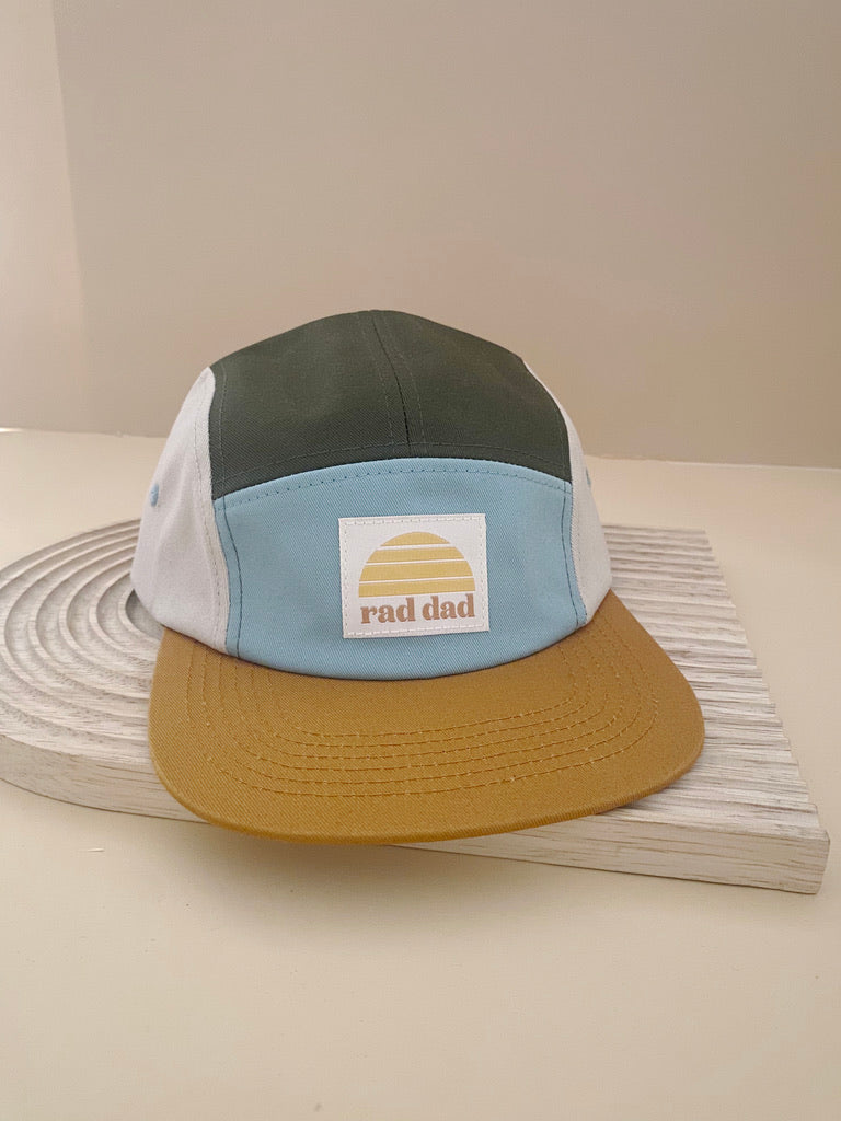 Rad Dad Five Panel Cap Khaki