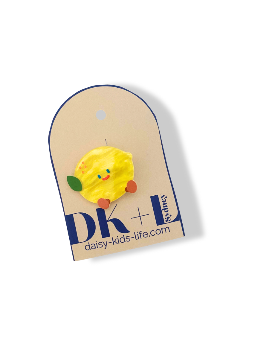 Tutti Frutti Hair Clip - Lemon