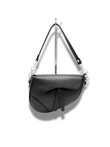 Sienna Midnight Black Saddlebag