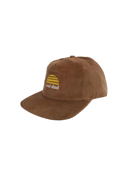 Rad Dad Cord Cap Tan