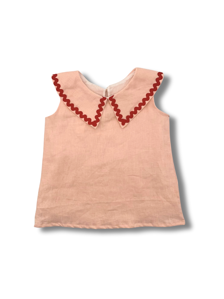 Saint-Tropez Linen Dress - Gelato Pink