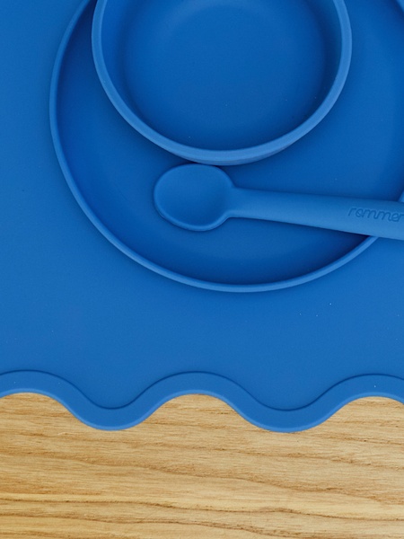 Wiggly Placemat - Cornflower