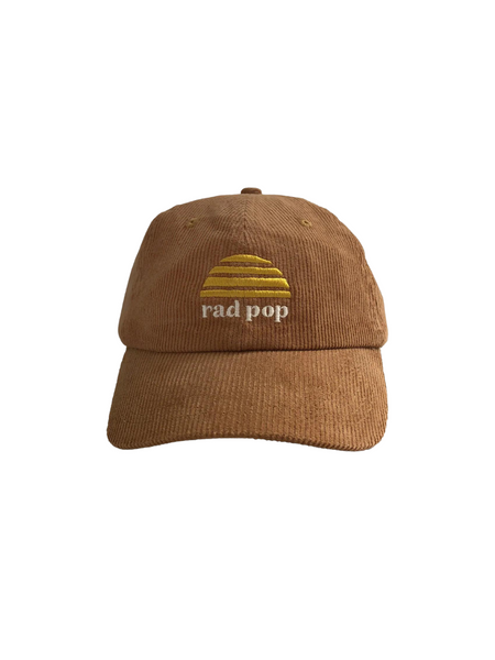Rad Pop Cord Cap Tan