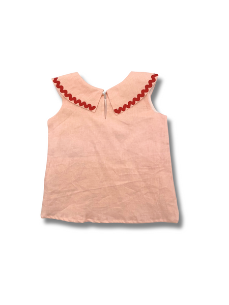 Saint-Tropez Linen Dress - Gelato Pink