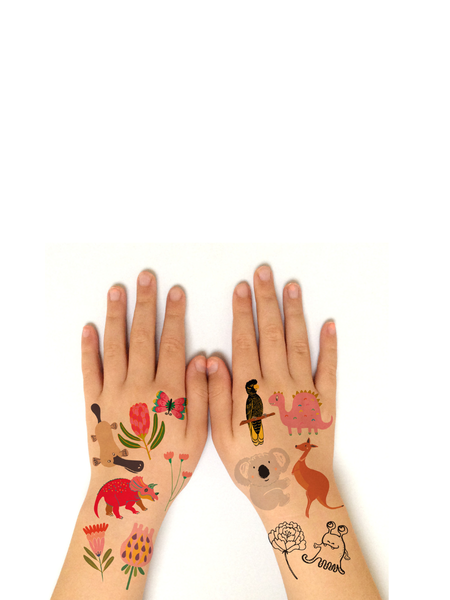Australiana 3 Temporary Tattoos