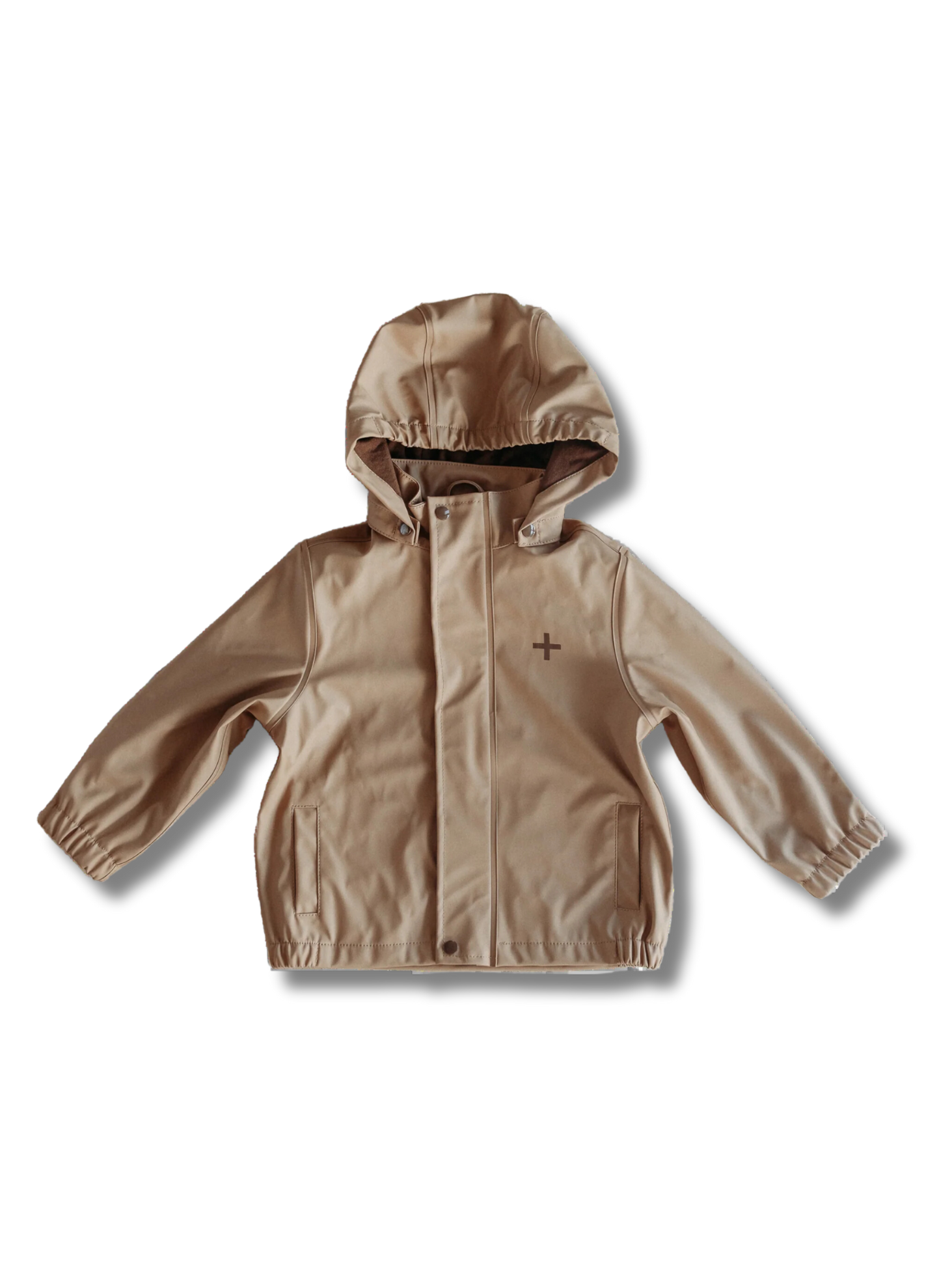 Recycled Rain Jacket  Tan