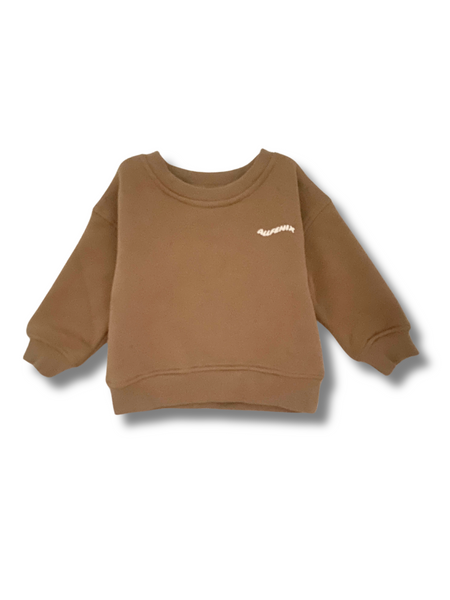 Mini Waves Track Pant - Hazelnut