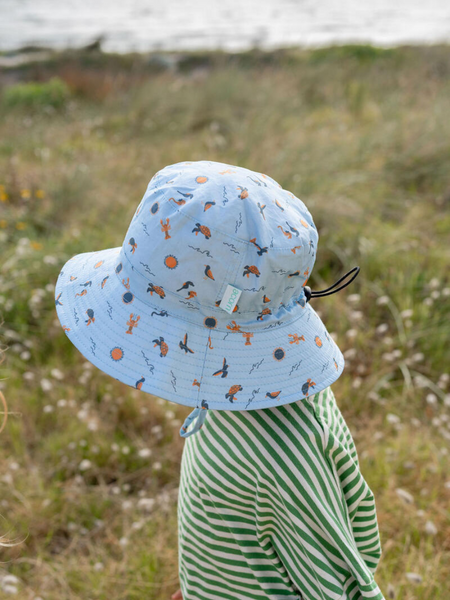 Sealife Wide Brim Bucket Hat