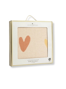 Bohemian Bliss Hearts - Jacquard Blanket