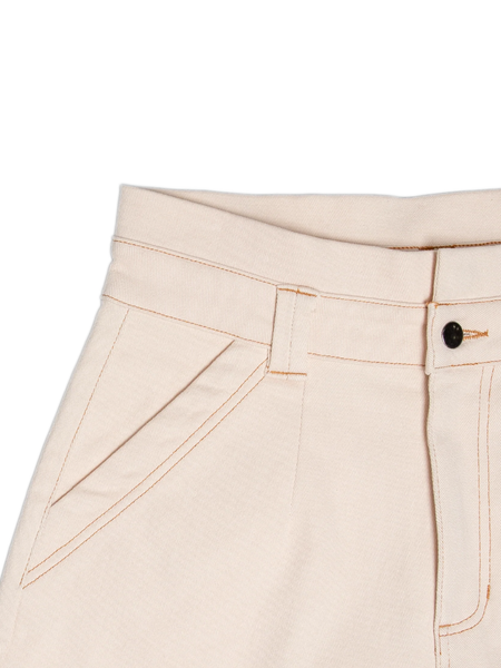 Hunter Shorts - Ecru Denim