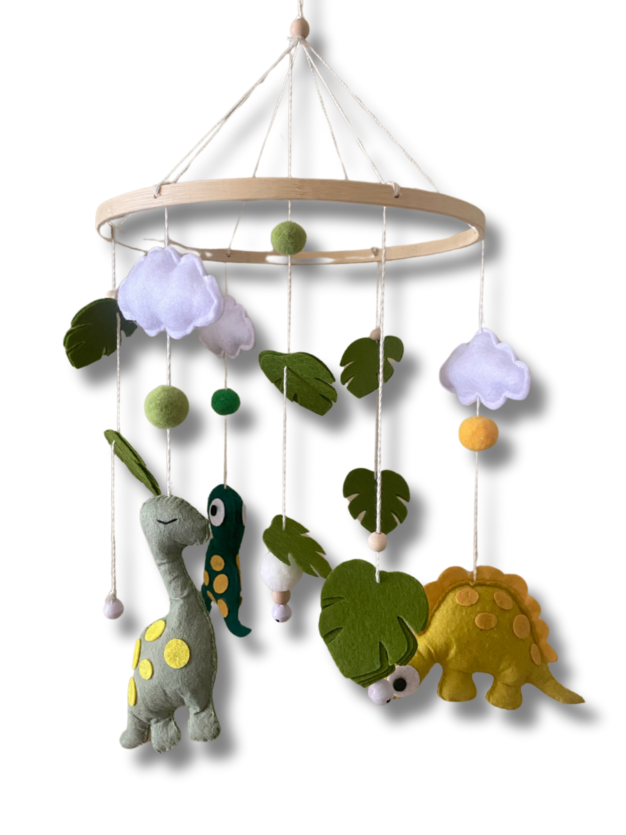 Dino's Roar Baby Mobile - Large
