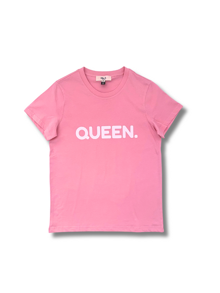 QUEEN. T-Shirt - Bubblegum Pink