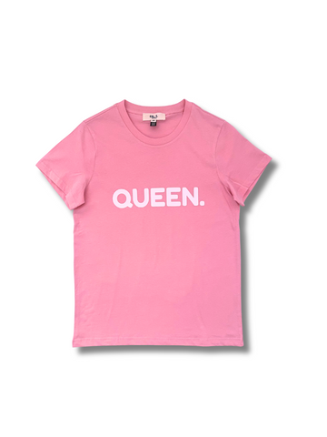 QUEEN. T-Shirt - Bubblegum Pink