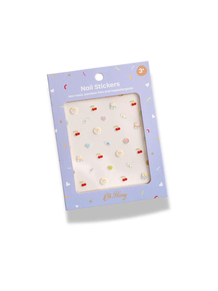 Oh Flossy Nail Stickers Disco Fever