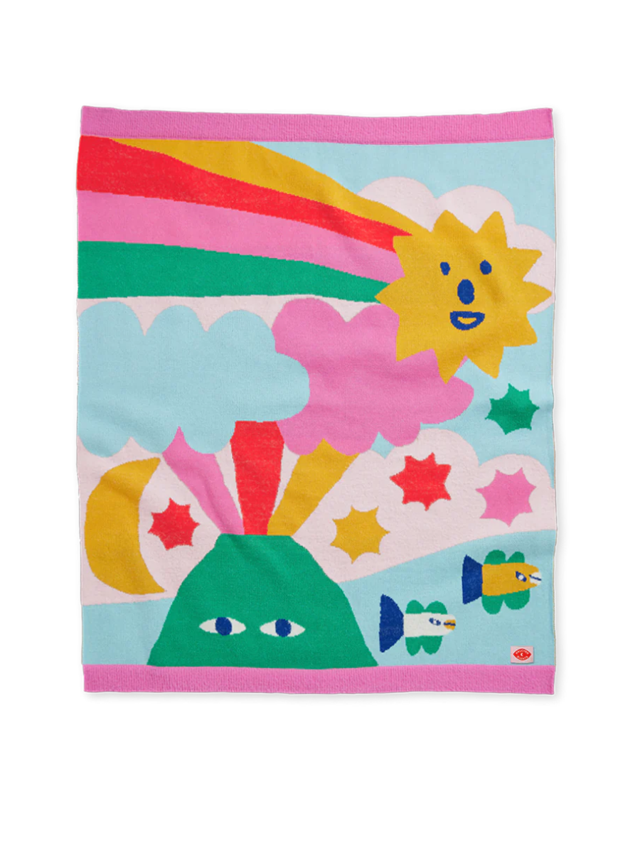 Rainbow Valley Baby Blanket