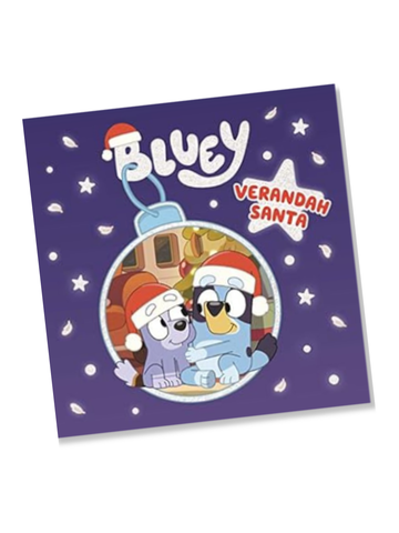 Bluey Verandah Santa