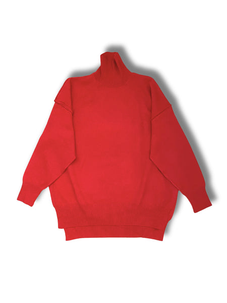 Winter Knit Set - Fiery Red