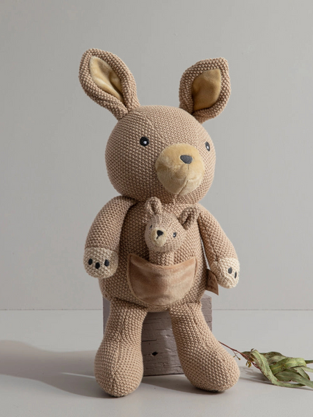 Kylie The Kangaroo Knitted Toy