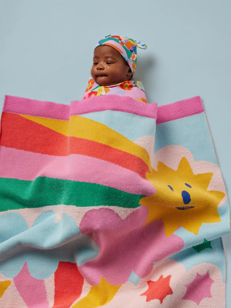 Rainbow Valley Baby Blanket