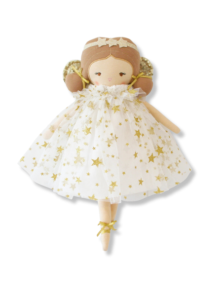 Holly Fairy Ivory Gold