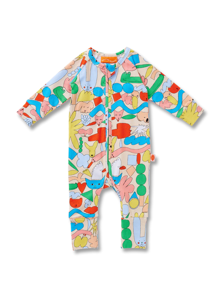 Little Billabong Long Sleeve Romper