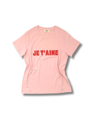 Je T'aime T-Shirt - Pink