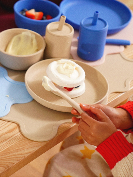 Wiggly Placemat - Oat