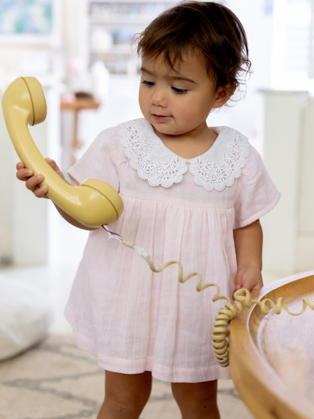 Adele Babydress - Petal Pink