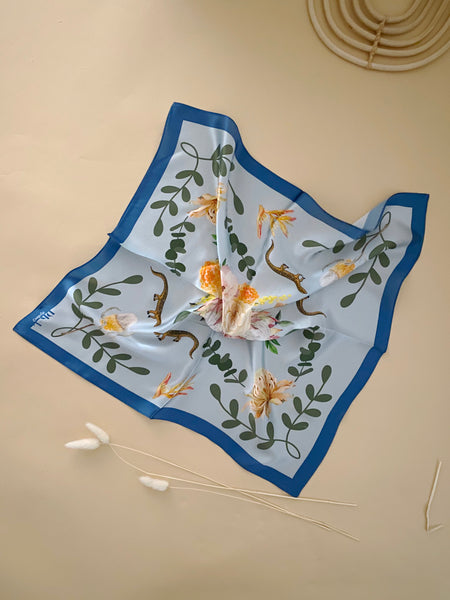 Fauna & Flora Silk Scarf