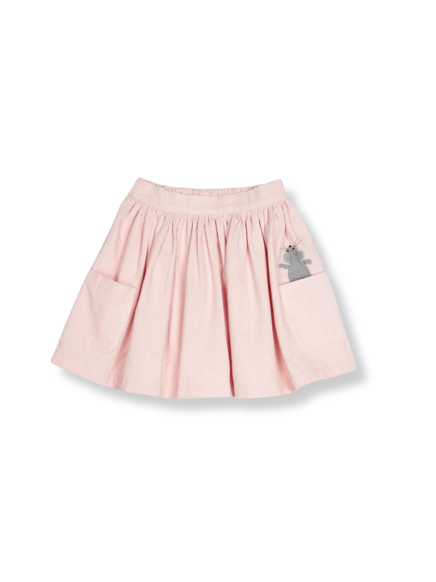 Bunny Skirt - Baby Pink Mouse