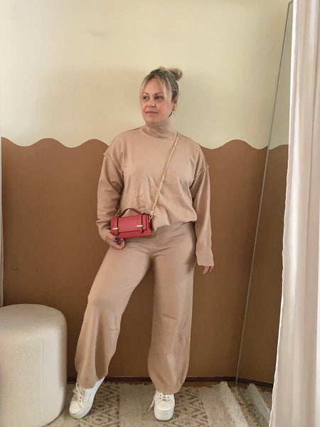 Winter Knit Set - Cinnamon