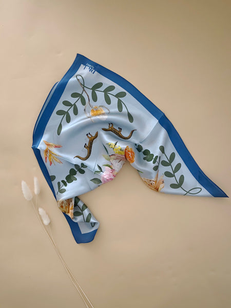 Fauna & Flora Silk Scarf