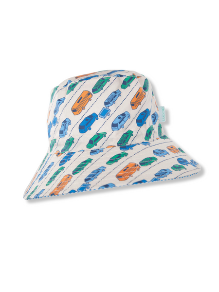 Fast Lane Wide Brim Bucket Hat