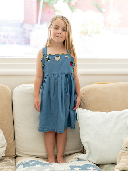 Gia Dress - Chambray