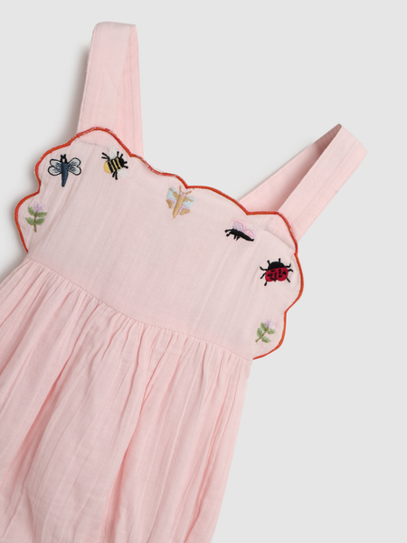 Gia Playsuit - Petal Pink