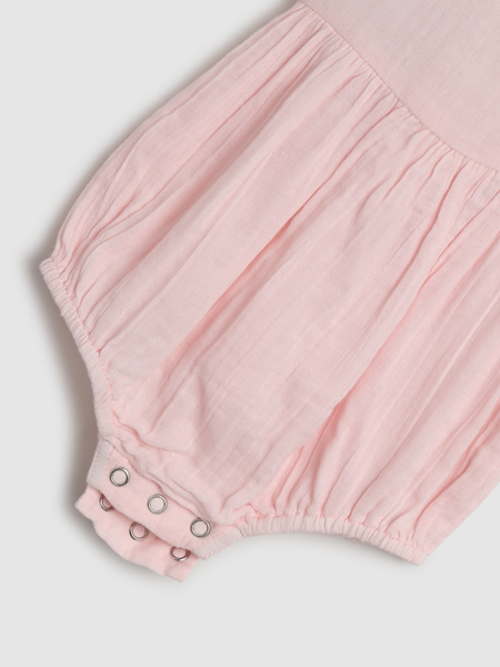 Gia Playsuit - Petal Pink