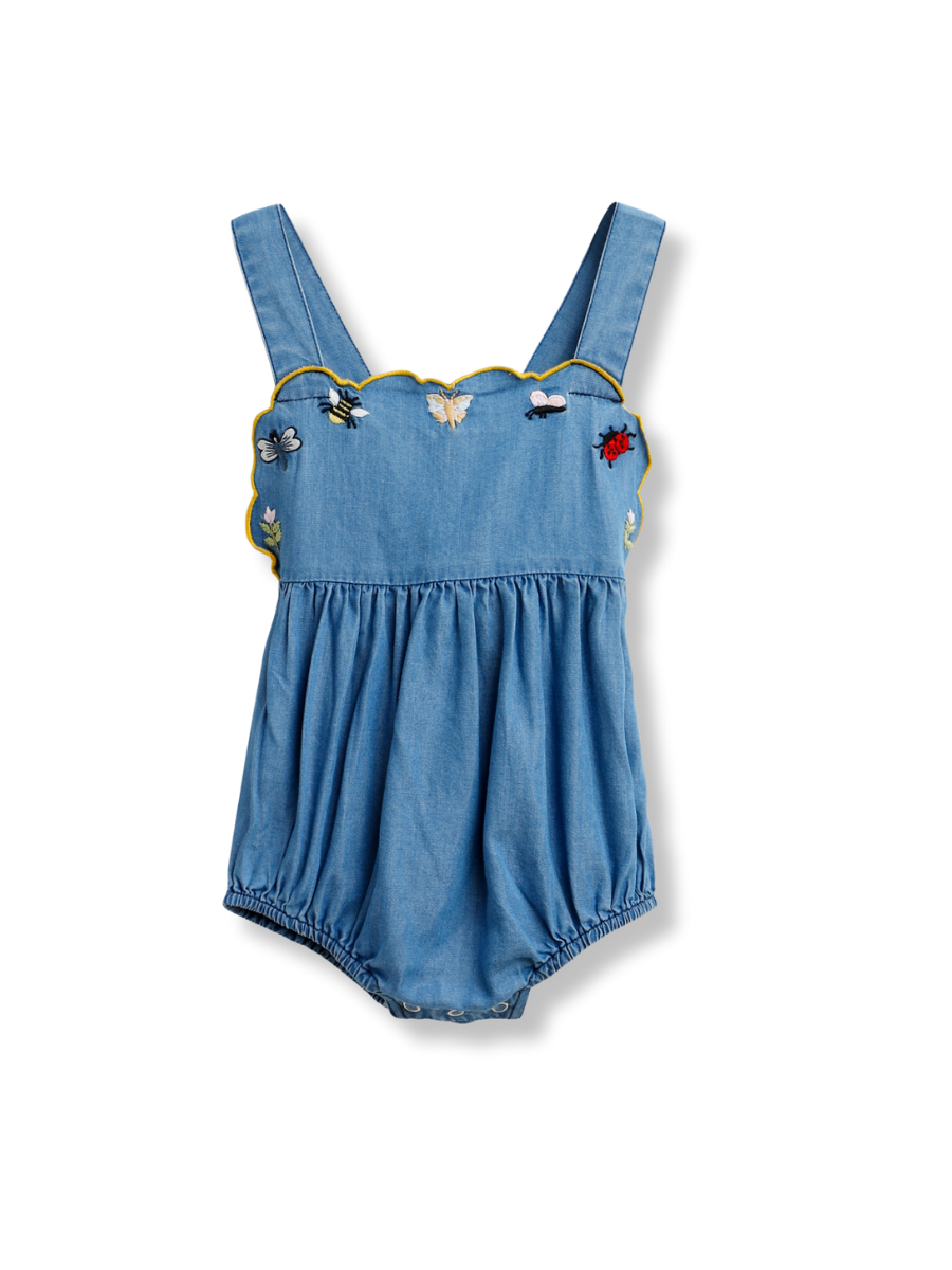 Gia Playsuit - Chambray