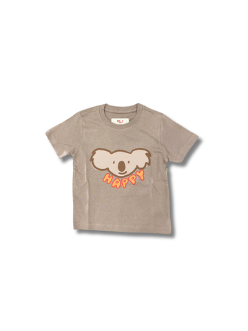 Happy Koala Baby Tee - Beige