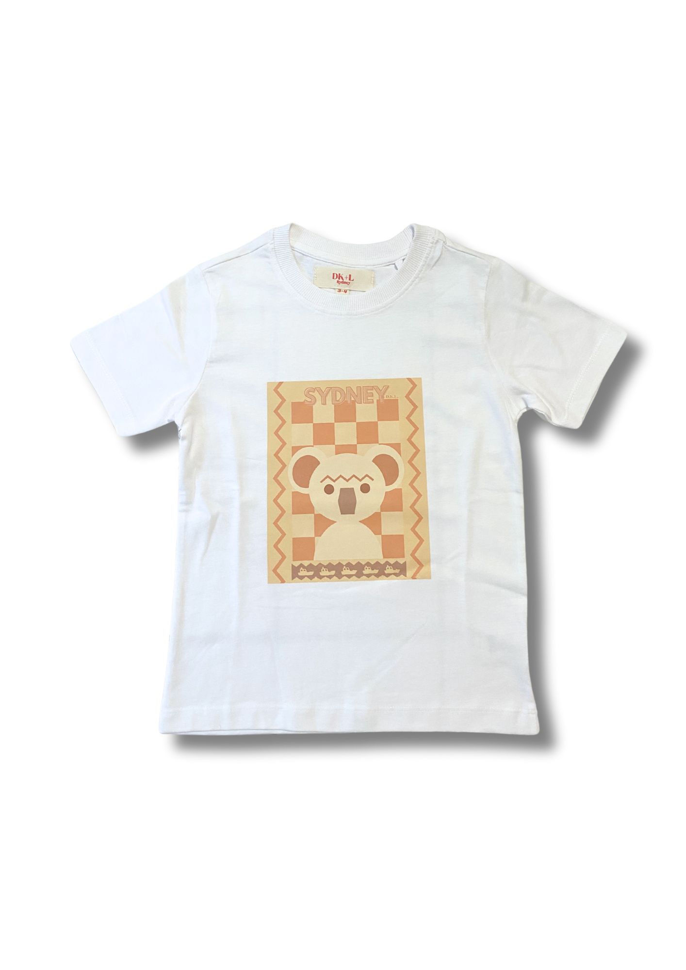 Syd The Koala T-Shirt White/beige