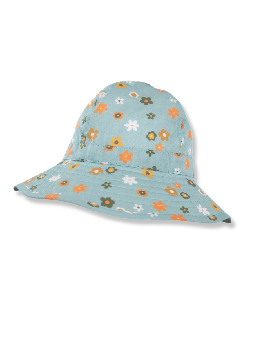 Little Flora Wide Brim Infant Hat