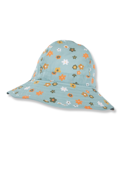Little Flora Wide Brim Infant Hat