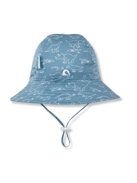 Sketch A Saurus Wide Brim Infant Hat