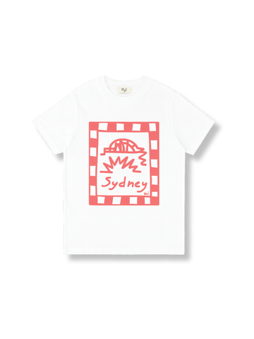 Sydney Harbour Red Block T-Shirt