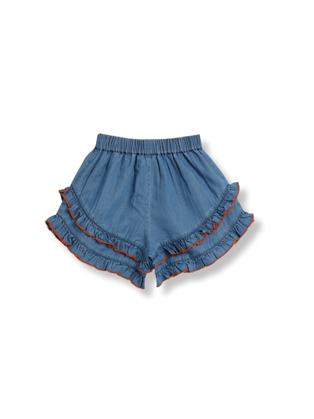 Tessa Shorts - Chambray