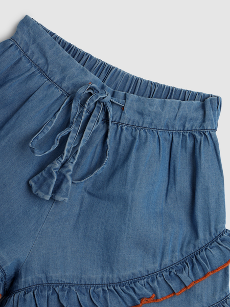 Tessa Shorts - Chambray