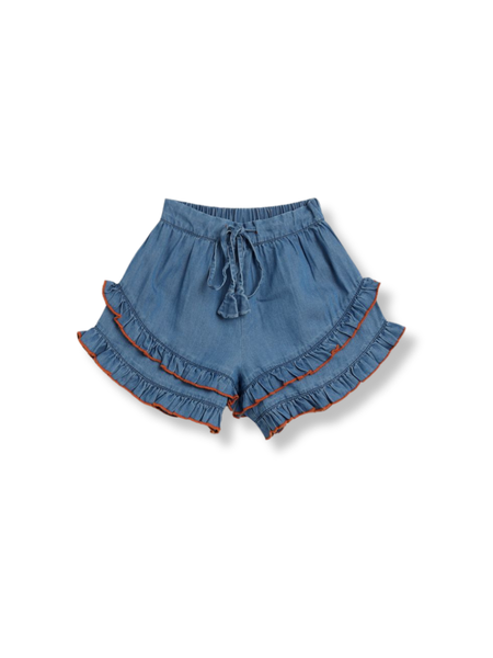 Tessa Shorts - Chambray