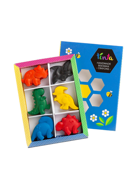 Tinta Handmade Beeswax Crayons - Dinosaurs